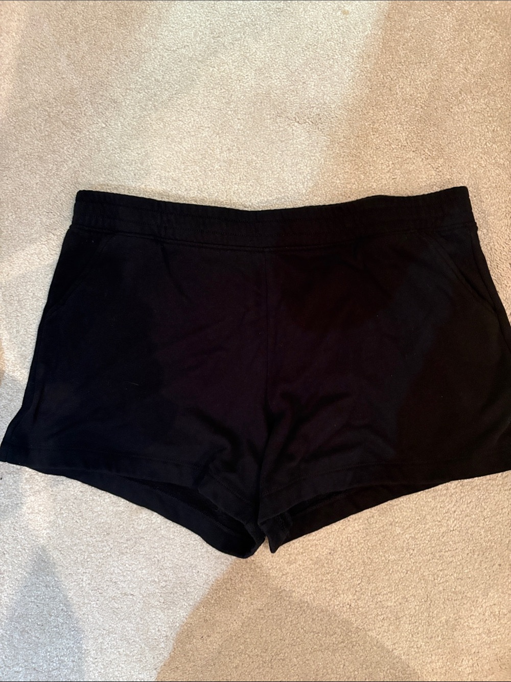 Women's Black lounge shorts